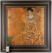 Gustav Klimt 22ct Gold Inlay 