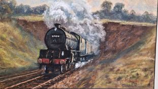 Peter Coombs Original Pastel.