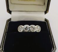 Sterling Silver 2CT Cubic Zirconia Ring