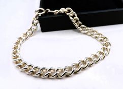 Sterling Silver Chain Link Bracelet 16.6 grams