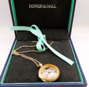 Dower & Hall Gold on Sterling Silver Cherished Treasures Locket New with Gift Box