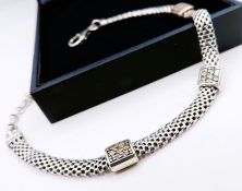 Sterling Silver Gemstone Bracelet New with Gift Box
