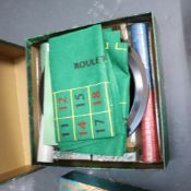 2 Board games to include poker set