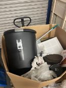 Large half pallet box of items