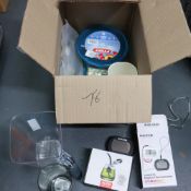 Box of Mixed Items.