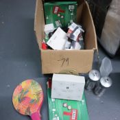 Box of Mixed Items.