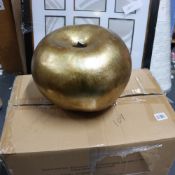 John Lewis Large Gold Cherry
