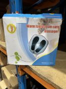 Warm Foot Bottom Cure Massager. RRP £80. Grade U