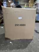 1850W Large Black Stove Heater 2514086. RRP £170. Grade U