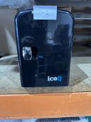 IceQ Mini Fridge Black. RRP £100. Grade U