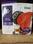DeLonghi Nescafe Dolce Gusto Genio Plus Coffee Machine. RRP £100. Grade U