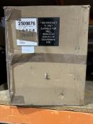 1850W Small Black Stove Heater 2500876. RRP £70. Grade U
