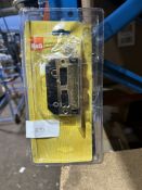B&Q Brass Effect Lock. RRP £30. Grade U