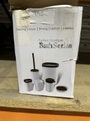 Fashion Boutique Bath Series Accessories. RRP £30. Grade U