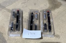3x Lenovo Thinkpad Stylus Pens. RRP £30. Grade U