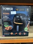Tower Vizion 7L Air Fryer. RRP £120. Grade U
