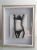 Julian Opie(1958)3D Lenticular Moving Image, In Sepia, Walking, Dancing, Undressing, Smoking, Fra...