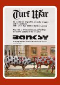 Banksy- Turf War Poster- Banksy Bull Fight
