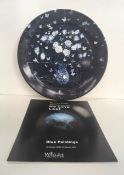 Damian Hurst (B 1965) ‘Requiem’, Memento Mori Side / Wall Plate & Card In Colours, Porcelain, 200...