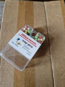 192 x Office Depot Map Pins 13mm 100 Per Pack