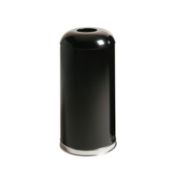 Rubbermaid Commercial Round Top Trash Can, firesafe 15 Gallon, Black, FGR32EGLBK