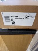10 Boxes of 50 5 Star Document Wallets Red No Vat