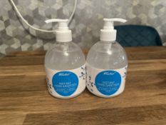 2 Bottles of Hand Sanitiser 500ml