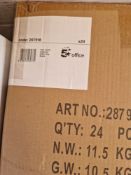 Box of 24 5 Star Wire Mesh Side Load Letter Tray