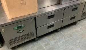 Foster 4 Draw Undercounter Fridge
