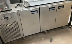 Foster 3 Door Undercounter Fridge