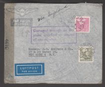 Crash Mail / Sweden 1944 (Aug 25)