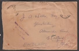 Crash Mail - Kenya 1927