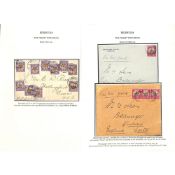 Bermuda 1903-11 Covers (15) and Postcards (10) Bearing Dock Issues, Including Cover To USA With T...