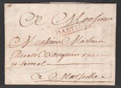 French Colonies - Martinique 1827