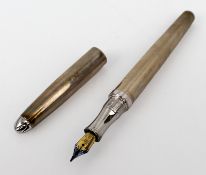 Solid Silver Fountain Pen