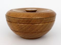 Antique Turned Lidded Pot