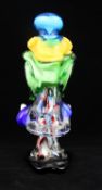 Vintage Venetian Murano Glass Clown