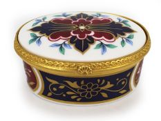 Royal Worcester The Connoisseur Collection Prince Regent Trinket Box