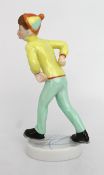 Royal Worcester Miniature Figurine Tuesday Boy