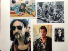 Patrick Swayze, Daniel Day Lewis, Jackie Chan, Nicholas Cage & Robert De Niro Original Signatures...