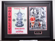 Ron Yeats Original Signature Presentation.