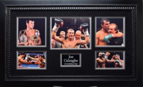 Joe Calzaghe Original Signature Presentation
