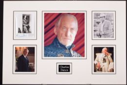 Charles Dance Original Signed Presentation