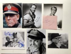 Richard Attenborough, Edward Fox, Ben Kingsley & Geraldine James, Alec Guinness & More Signatures