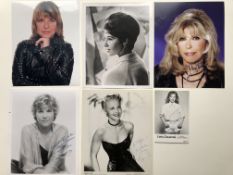 Lena Zavaroni, Anne Murray, Peggy Lee, Helen Shapiro, Nancy Sinatra & More Signed Photos & Postca...