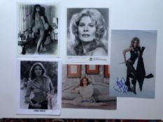 Lynda Carter, Lauren Bacall, Ann-Margaret, Loretta Swift & Jane Fonda Original Signatures