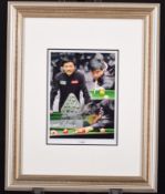 Ding Junhui Original Signed Presentation