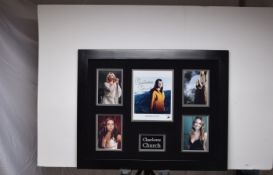 Charlotte Church Framed Original Signature Presentation.