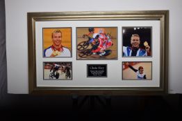 Chris Hoy Original Signature Presentation.