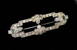 Art Deco Sterling Silver Brooch